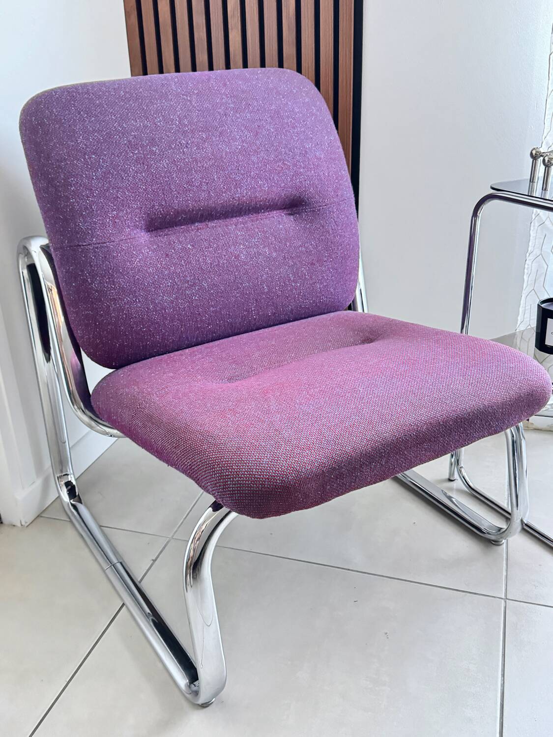 Old vintage Strafor fireside chair