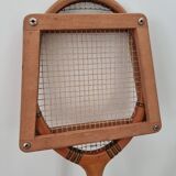 Raquette de tennis en bois, vintage
