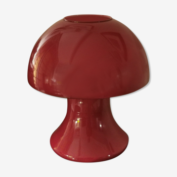 Superb red Funghi table lamp