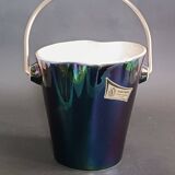Verceram Black Iridescent Ceramic Ice Bucket