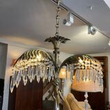 Lustre en bronze 1950