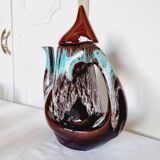 Impressionnant service à café français en céramique de Vallauris, design de style milieu du siècle