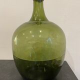 Dame jeanne bonbonne verte 19eme