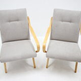 1960s  Pair of Ton Armchairs by Jaroslav Smidek, Czechoslovakia