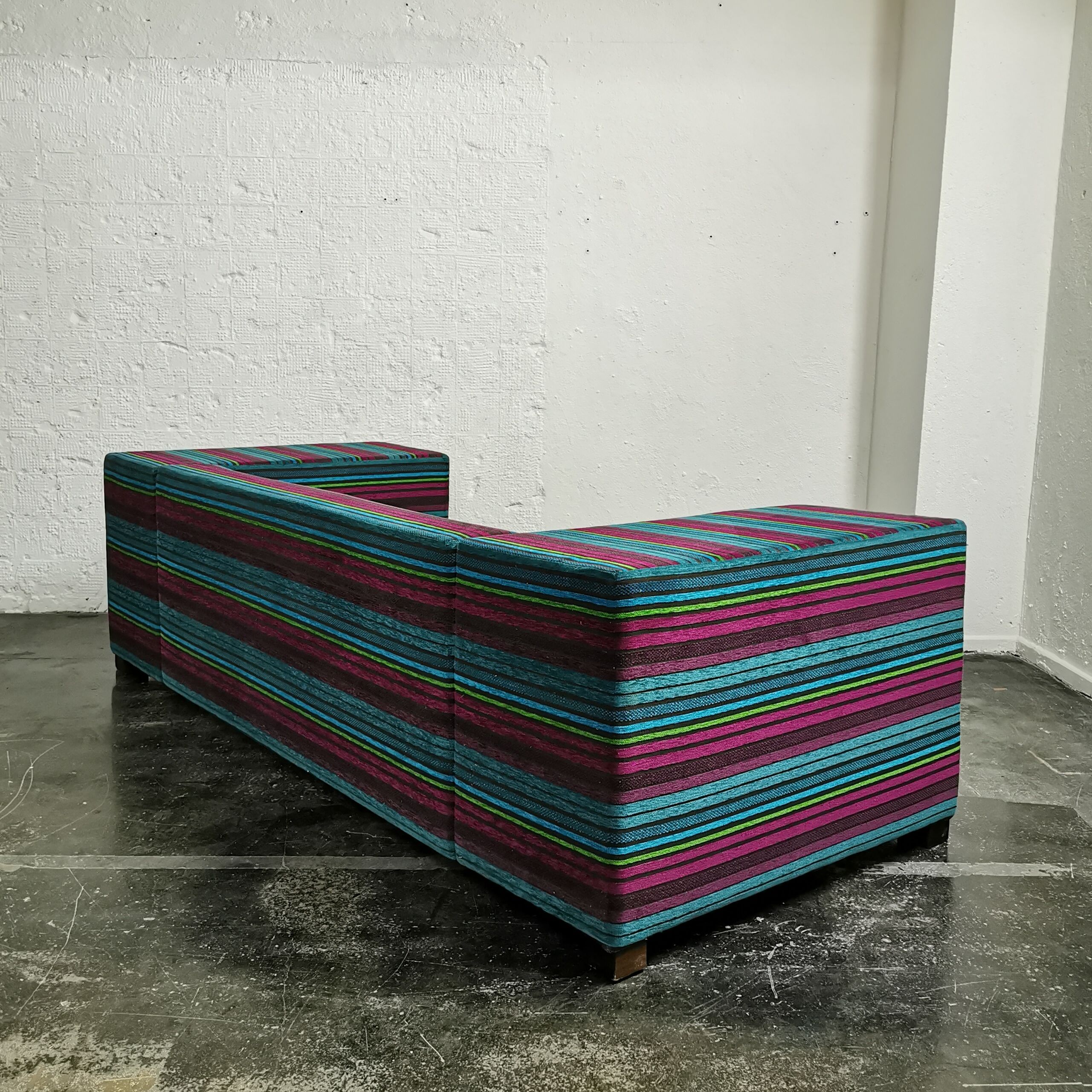 Contemporary 2-seater fabric sofa, Designers Guild