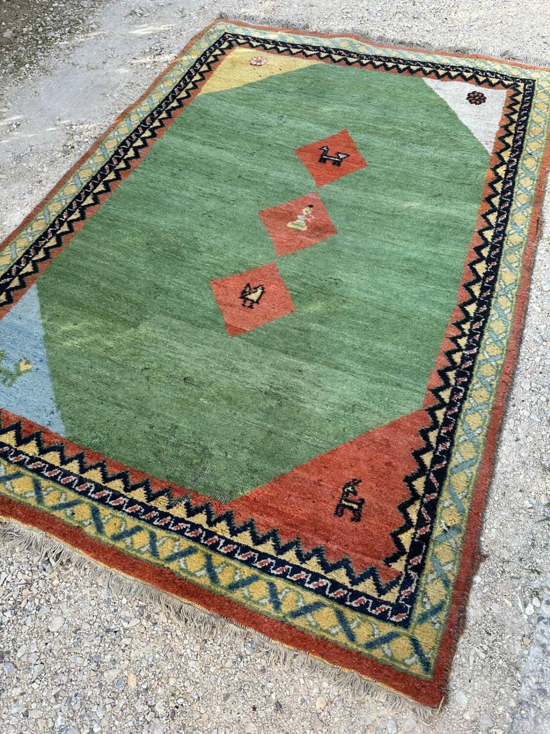 Handmade Moroccan rug