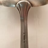 3 ladles in silver metal