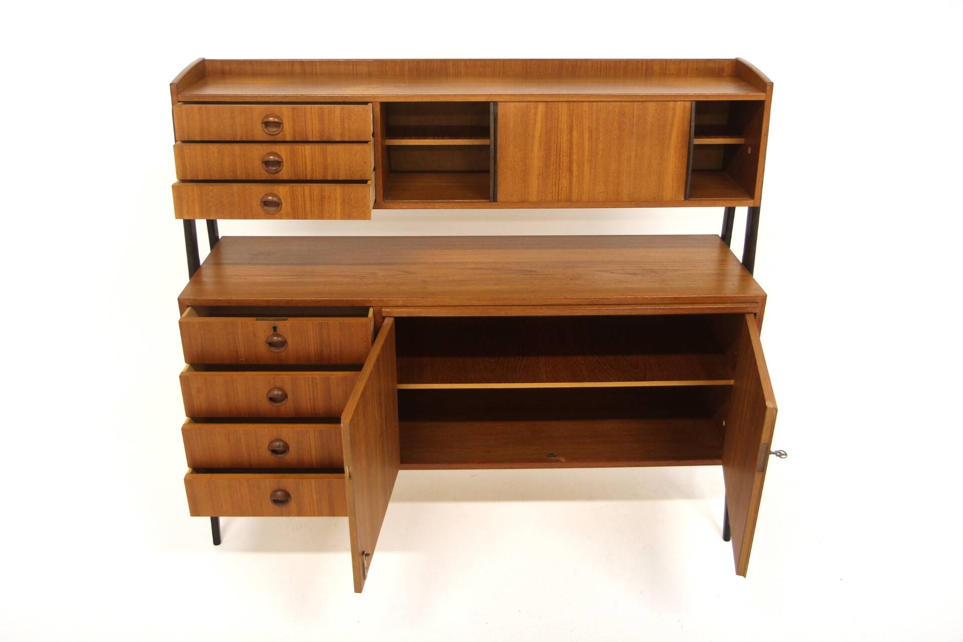 Scandinavian teak sideboard, Sweden, 1950.