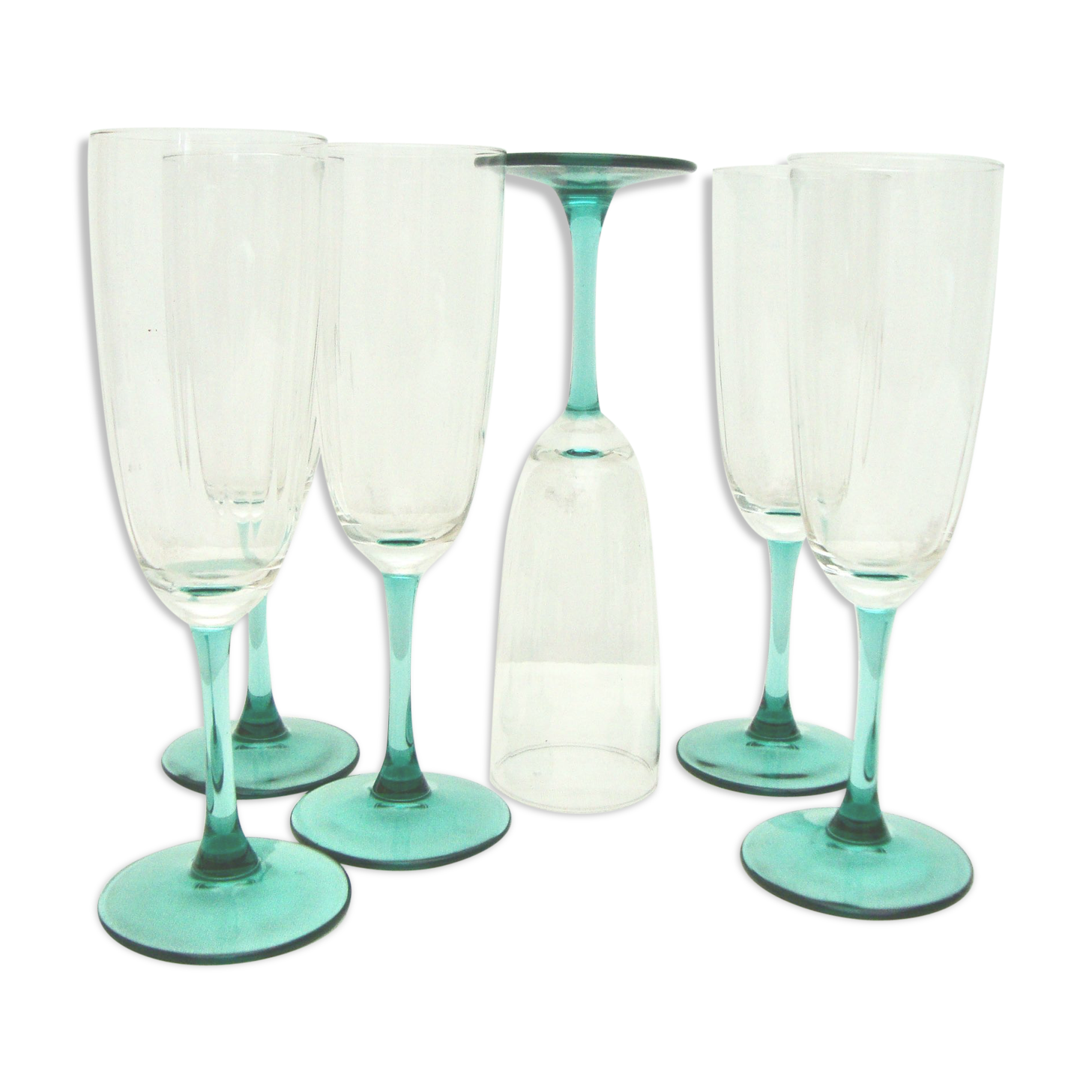 Set de 6 verres flûtes à champagne