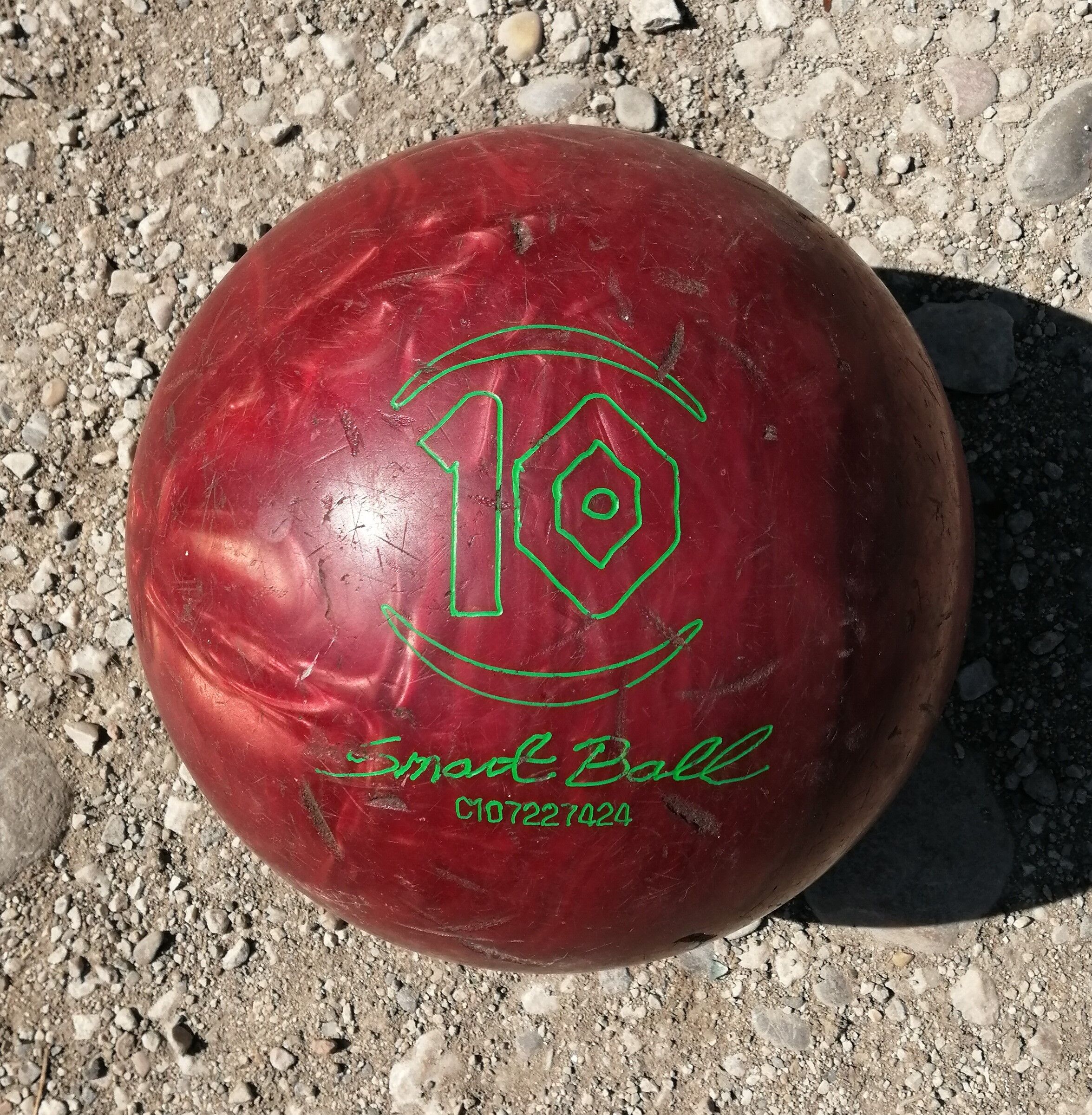 Bowling ball number 10