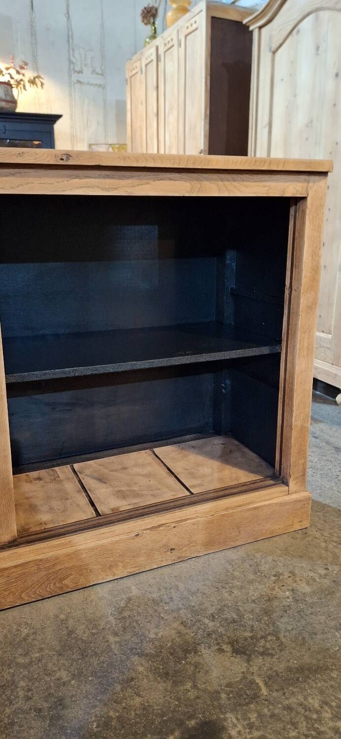 Low sideboard with sliding doors