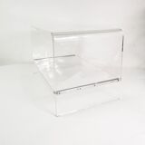 Modernist cabinet - plexiglass, Italy, 1970s