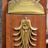 Large Empire mirror, return from Egypt, in mahogany, circa 1880 / h186cm