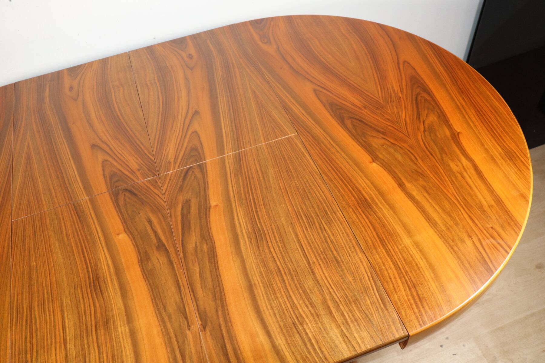 Scandinavian extendable dining table in teak – 1960s