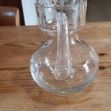 Crystal carafe and night glass