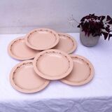 6 Betty Longwy soup plates