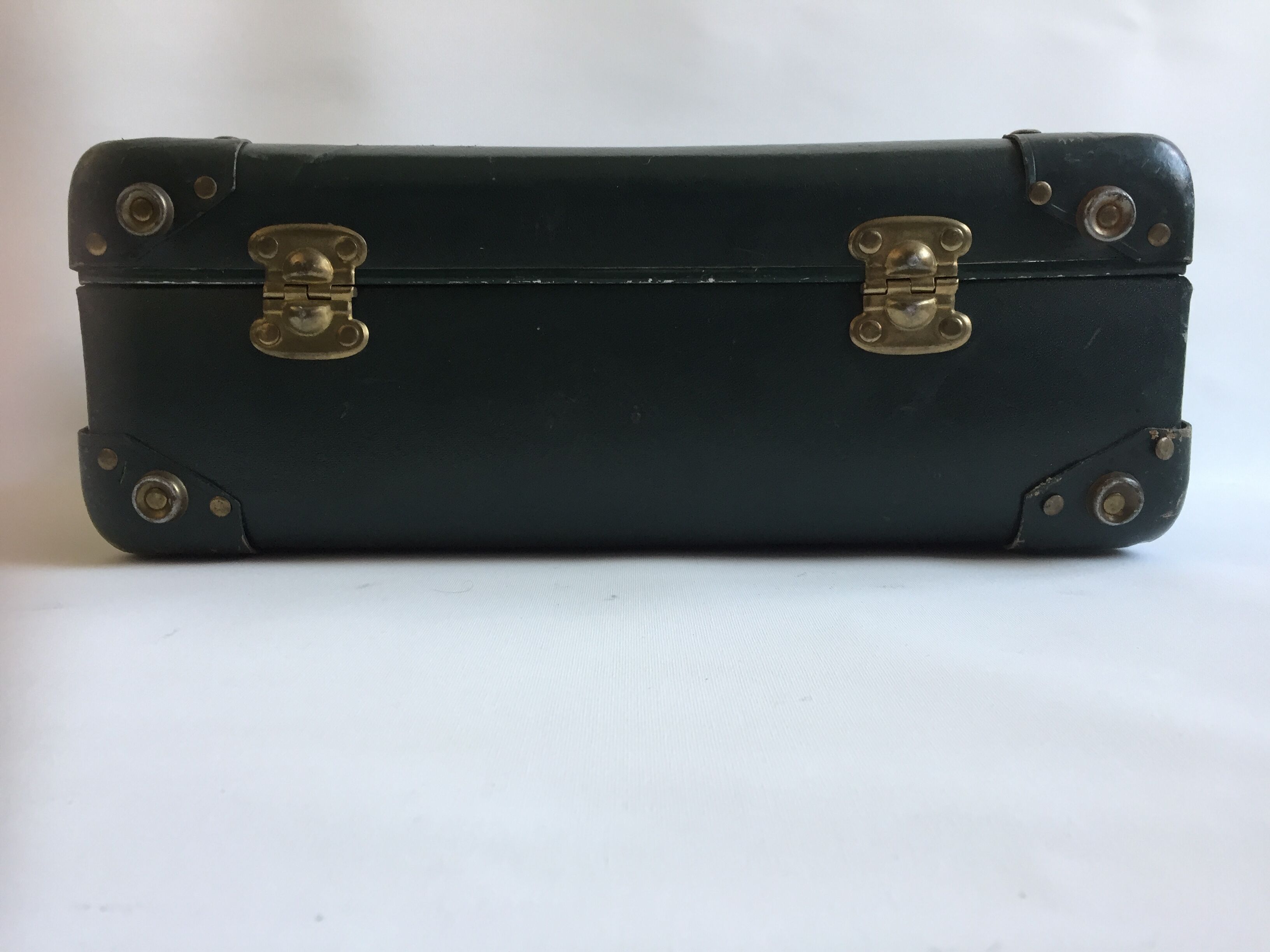 Valise vintage verte
