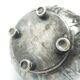 Sucrier Art Nouveau, en laiton argenté, frères Henneberg, Pologne, début du 20e siècle