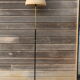 Floor lamp brass lacquered metal 1950
