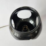 Rare midcentury ceramic table lamp, space age style, 1970s