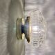 Vintage round glass wall or ceiling light globe