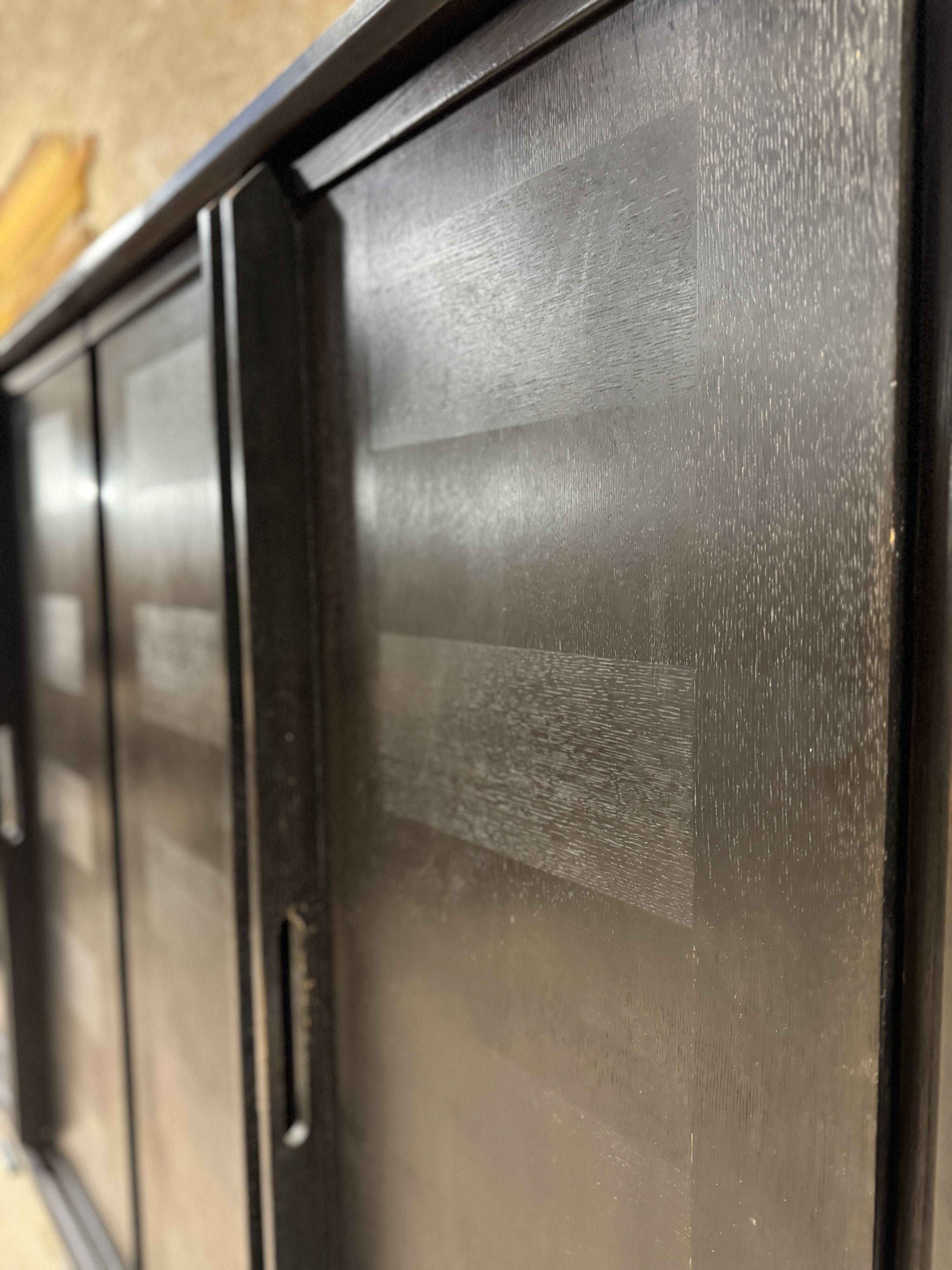 Oak wardrobe by Guillerme & Chambron