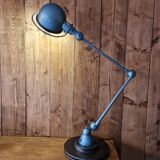 Blue jielde lamp two arms