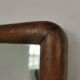 Scandinavian mahogany mirror