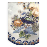 Gien plate with bread decoration