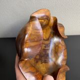 Wooden pocket empty 70s