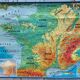 School map of 1976 administrative france