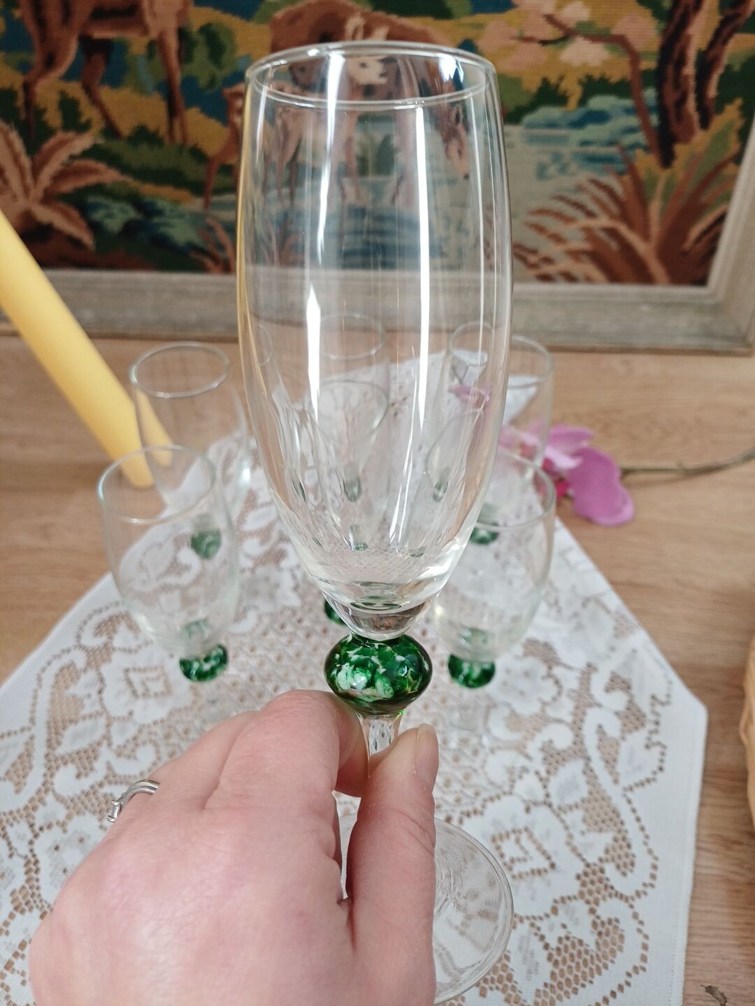 Arc luminarc champagne flutes