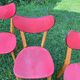 Série de 4 chaises vintage
