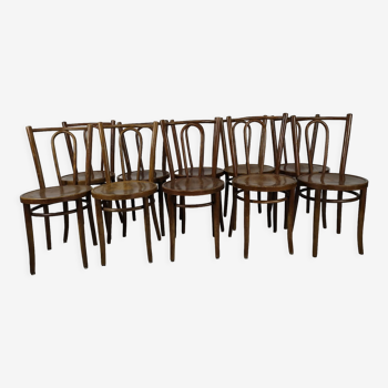 10 chaises bistrot