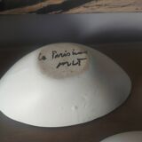 3 dishes, ceramic ramekins the Parisian bird décor