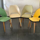 Set of 4 Vintage Dining Chairs