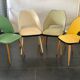 Set of 4 Vintage Dining Chairs