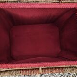 Vintage work box in braided rope