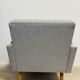 Vintage Grey Armchair from Czekoslovakia 1970’s