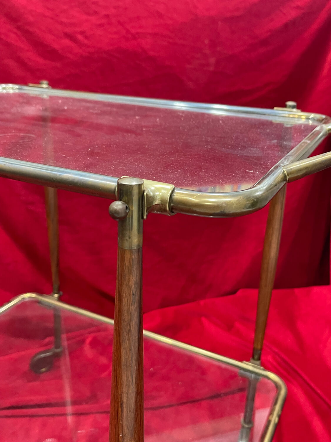 Bar trolley served
