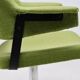 André Cordemeyer desk chair for Gispen, green wool, Netherlands, 1960s
