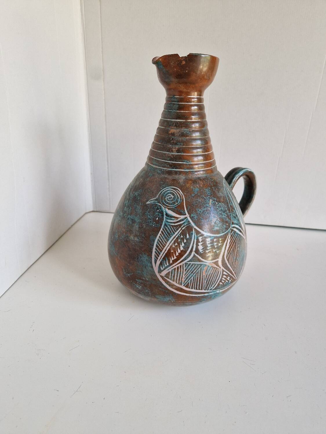 Large Jug Yvon Roy Montgolfier 1960 in Ceramic