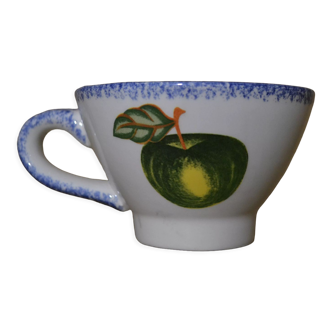 Tasse motif pomme