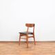 Danish teak & leather dining chairs from falstrup mobler, 1960