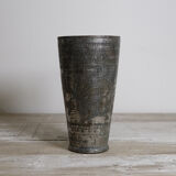 Antique brass lassi glass