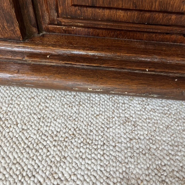 Antique oak counter/bar, 20th century