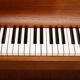 Danish Design Teak Pianette by Louis Zwicki, 1950s