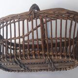 Rattan basket or wicker basket