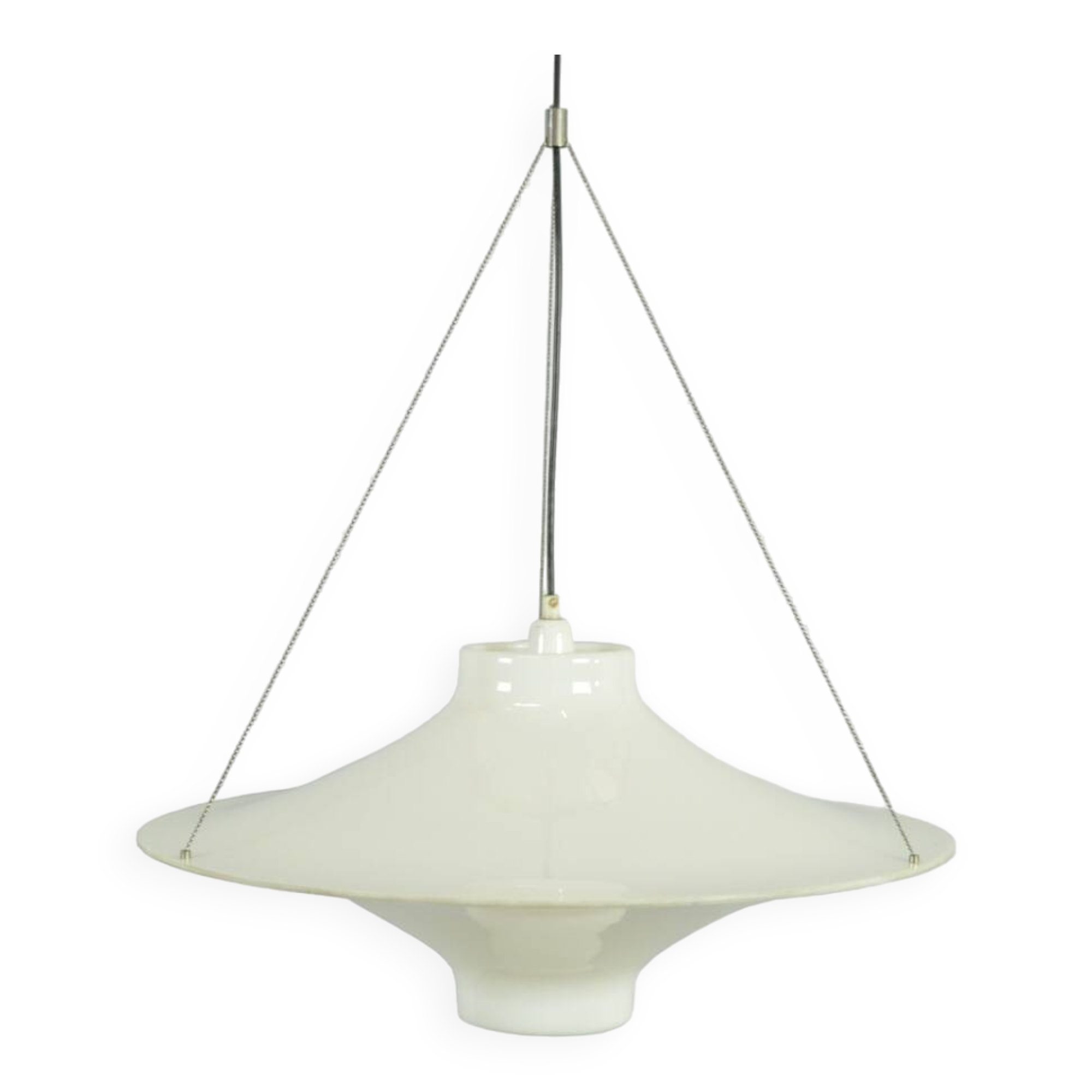 Lampe à suspension SANKA / Sky Flyer par Yki Nummi, Finlande 1959