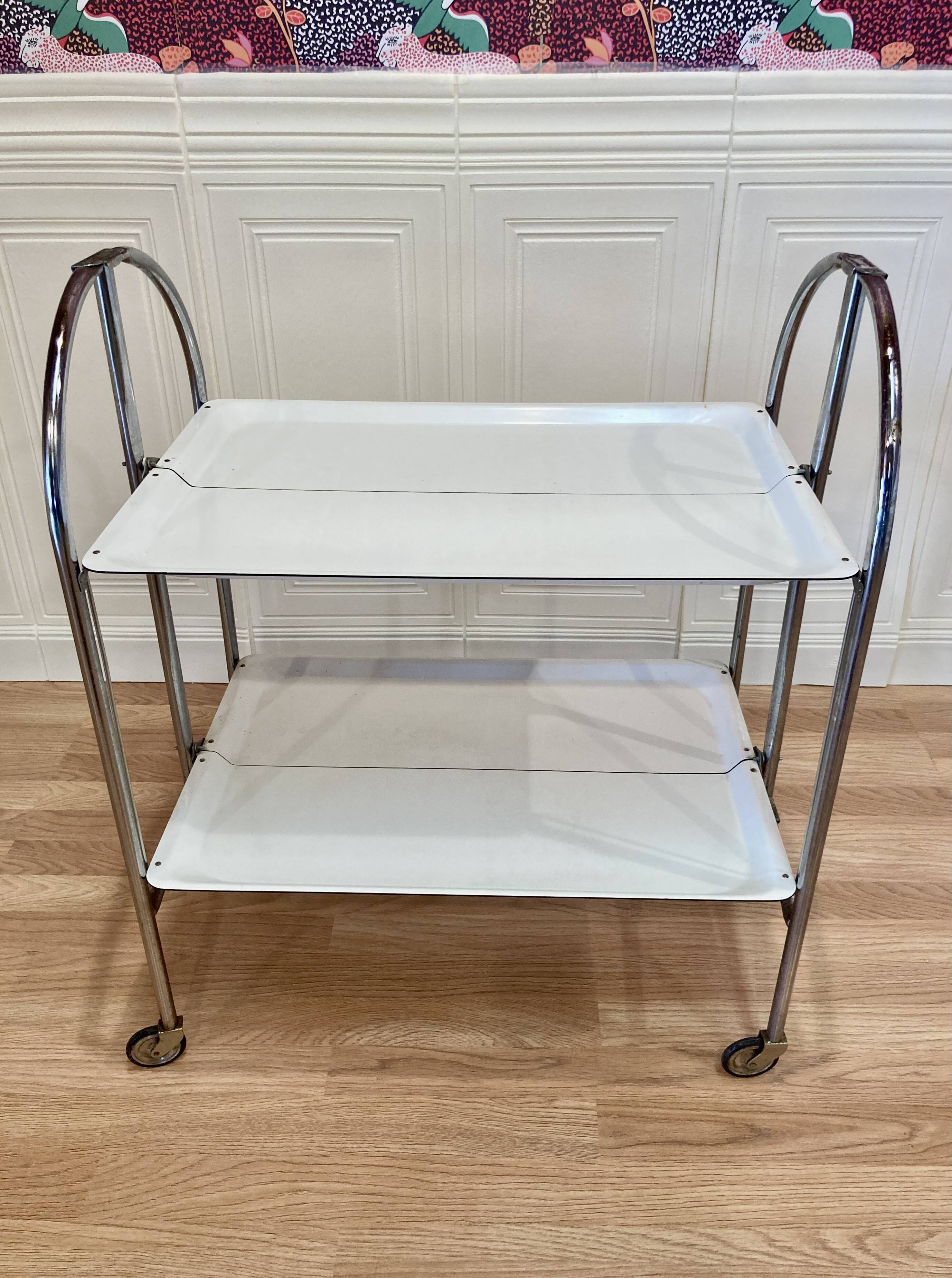 DESSERTE MODULABLE "DESIGN SCANDINAVE".